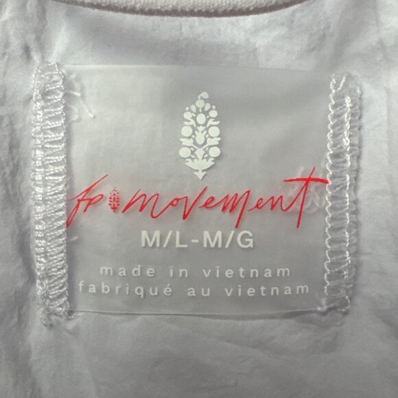 Free People Movement Billie Boxy Lightweight Insulated Jacket Rose Wash Size M-L - Picture 8 of 9